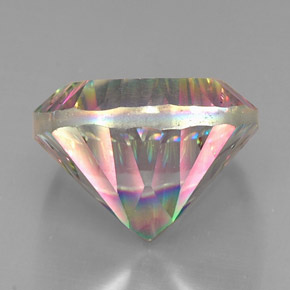 Quarzo mistico naturale multicolore da 32,74 ct, taglio a cuscino, VVS-VS