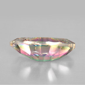 Quarzo mistico naturale multicolore da 3,79 ct, marchesa, VS