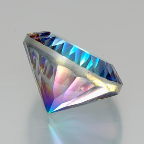 Quarzo mistico Arcobaleno superiore naturale da 20.03 ct, Taglio rotondo, VVS