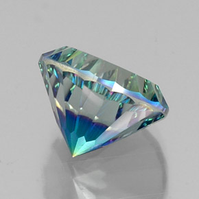 Quarzo mistico naturale multicolore da 9,94 ct, taglio rotondo, VVS