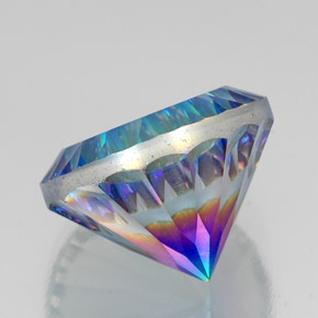 Quarzo mistico Arcobaleno superiore naturale da 21.17 ct, Taglio rotondo, VVS-VS