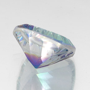 Quarzo mistico Arcobaleno superiore naturale da 20.81 ct, Taglio a cuscino, VS-SI