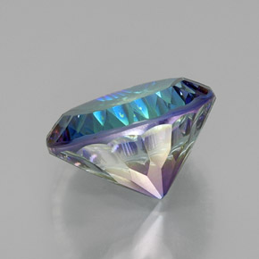 Quarzo mistico Arcobaleno superiore naturale da 18.50 ct, Taglio rotondo, VVS-VS
