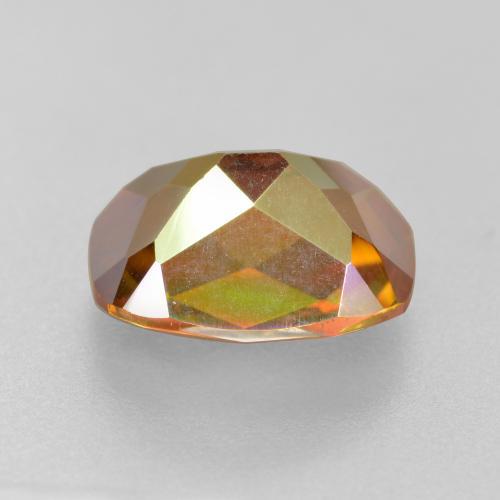Quarzo mistico naturale multicolore da 1,88 ct, taglio a cuscino, VVS-VS