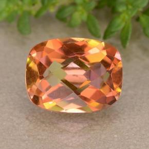 Quarzo mistico naturale multicolore da 1,81 ct, taglio a cuscino, VVS-VS