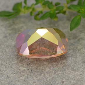 Quarzo mistico Multicolore naturale da 1.88 ct, Taglio a cuscino, VVS-VS