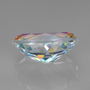 Quarzo mistico Multicolore naturale da 7.08 ct, Taglio ovale, VVS-VS