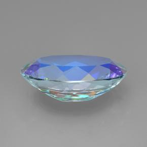 Quarzo mistico Multicolore naturale da 6.06 ct, Taglio ovale, VVS-VS