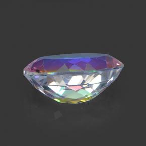 Quarzo mistico Multicolore naturale da 7.37 ct, Taglio ovale, VS
