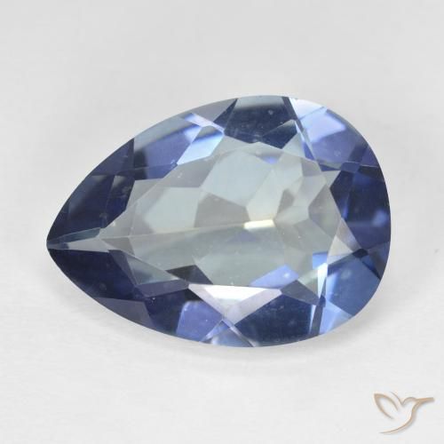 8.87ct Naturale Multicolore Quarzo mistico, Forma a pera, VVS-VS