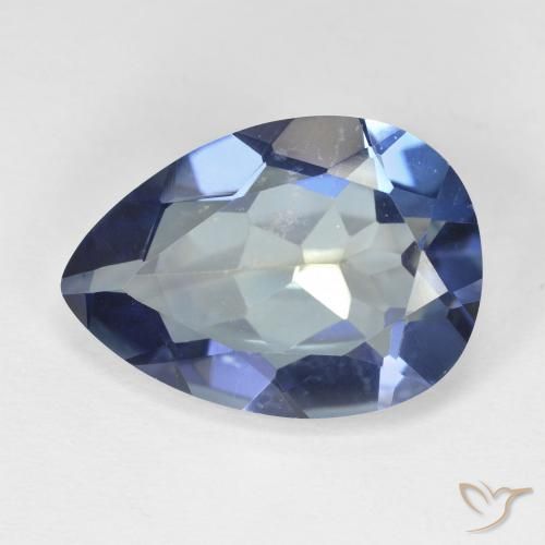 8.71ct Naturale Multicolore Quarzo mistico, Forma a pera, VVS-VS