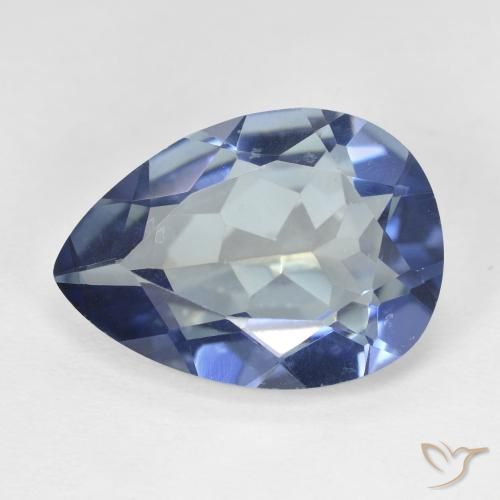 8.95ct Naturale Multicolore Quarzo mistico, Forma a pera, VVS-VS