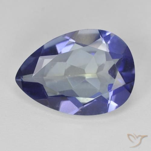 Quarzo mistico naturale multicolore da 8,89 ct, taglio a pera, VVS-VS