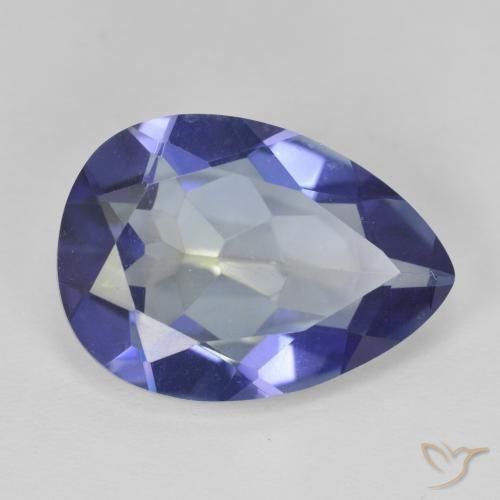 Quarzo mistico naturale multicolore da 8,89 ct, taglio a pera, VVS-VS
