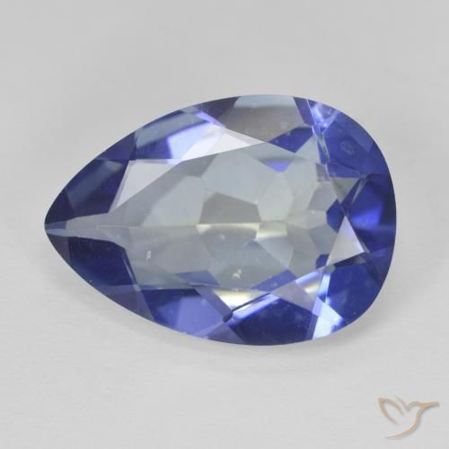 8.72ct Naturale Multicolore Quarzo mistico, Forma a pera, VVS-VS