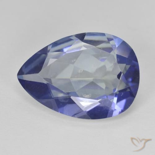 8.41ct Naturale Multicolore Quarzo mistico, Forma a pera, VVS-VS