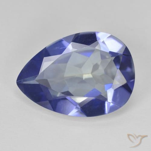 8.55ct Naturale Multicolore Quarzo mistico, Forma a pera, VVS-VS