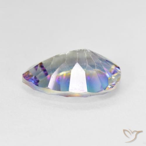 Quarzo mistico Multicolore naturale da 4.78 ct, Forma a pera, VS