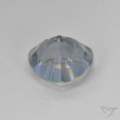 Quarzo mistico Multicolore Blu naturale da 3.50 ct, Taglio trillion, VS