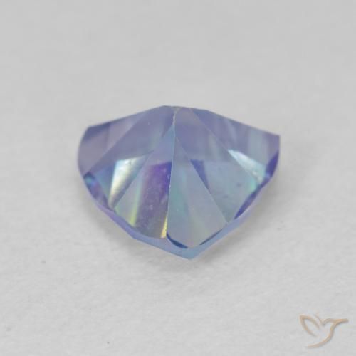 Quarzo mistico Multicolore naturale da 1.02 ct, Taglio trillion, VS