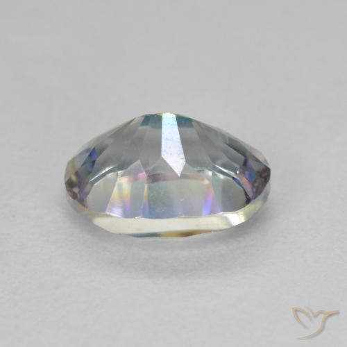 Quarzo mistico Multicolore naturale da 1.84 ct, Taglio ovale, VVS-VS