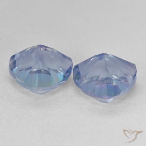 Gemme di Quarzo mistico Multicolore naturale da 3.70 ct, Taglio trillion, VVS-VS
