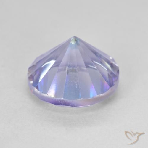 Quarzo mistico naturale multicolore da 3,76 ct, taglio rotondo, VVS-VS