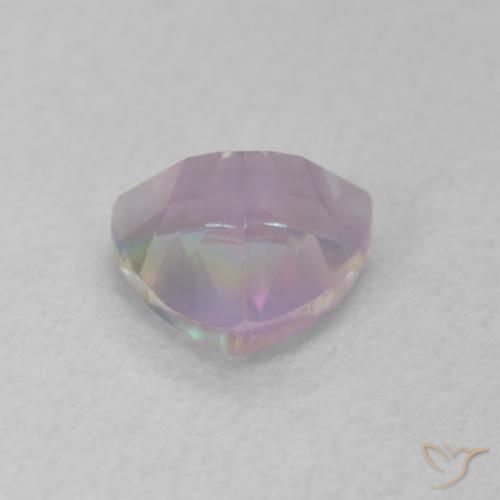 Quarzo mistico Multicolore naturale da 0.76 ct, Taglio trillion, VVS
