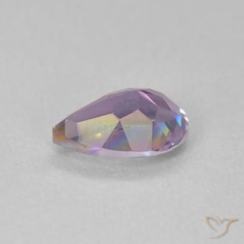 Quarzo mistico Multicolore naturale da 0.61 ct, Forma a pera, VVS-VS