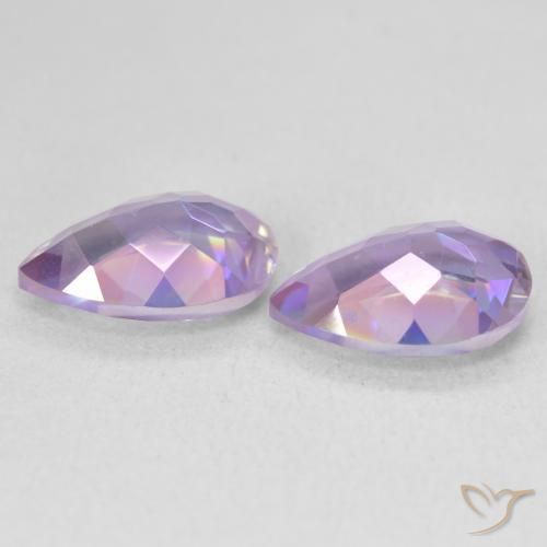 Gemme di Quarzo mistico Multicolore naturale da 3.44 ct, Forma a pera, VVS-VS