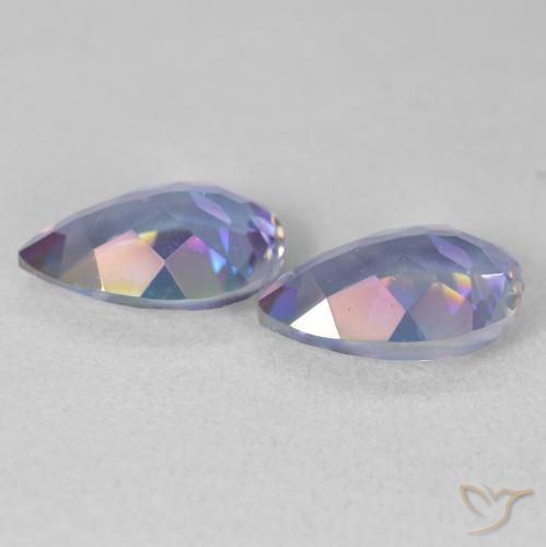Gemme di Quarzo mistico Multicolore naturale da 3.33 ct, Forma a pera, VS