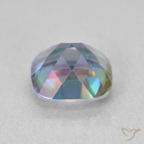 Quarzo mistico Multicolore naturale da 2.13 ct, Cuscino, VVS