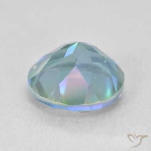 Quarzo mistico Multicolore naturale da 3.65 ct, Rotondo, VVS