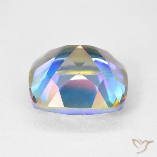 Quarzo mistico Multicolore naturale da 6.85 ct, Cuscino, VVS