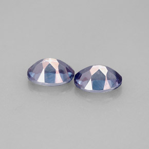Gemme di topazio mistico viola naturale da  ct, taglio ovale, VVS-VS