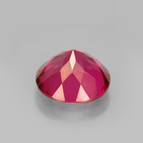 Topazio mistico naturale rosso da 4,51 ct, taglio rotondo, VS