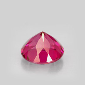 Topazio mistico naturale rosso da 4,50 ct, taglio rotondo, VS