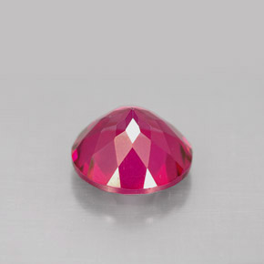 Topazio mistico naturale rosso da 4,50 ct, taglio rotondo, VS