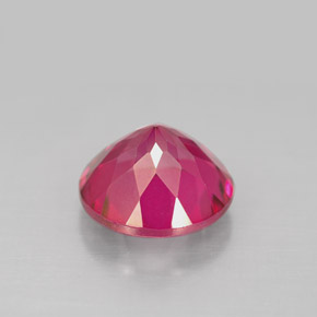 Topazio mistico naturale rosso da 4,60 ct, taglio rotondo, VS