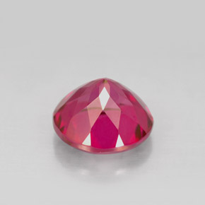 Topazio mistico naturale rosso da 4,72 ct, taglio rotondo, VS