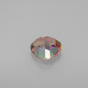 Topazio mistico naturale multicolore da 1,51 ct, trillion, VVS-VS