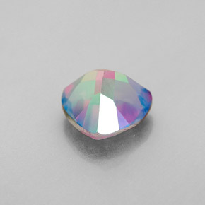 Topazio mistico naturale multicolore da 2,32 ct, trillion, VS