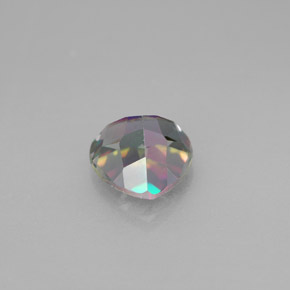 Topazio mistico Arcobaleno superiore naturale da 1.71 ct, Taglio trillion, VVS
