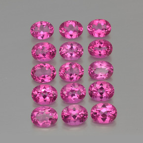 Topazio mistico naturale rosa da  ct, taglio ovale, VVS-VS