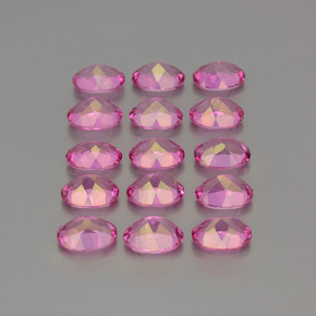 Topazio mistico naturale rosa da  ct, taglio ovale, VVS-VS