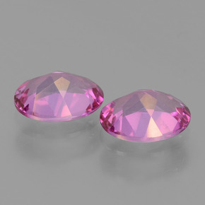 Gemme di Topazio mistico Rosa violaceo naturale da 2.86 ct, Taglio ovale, VS