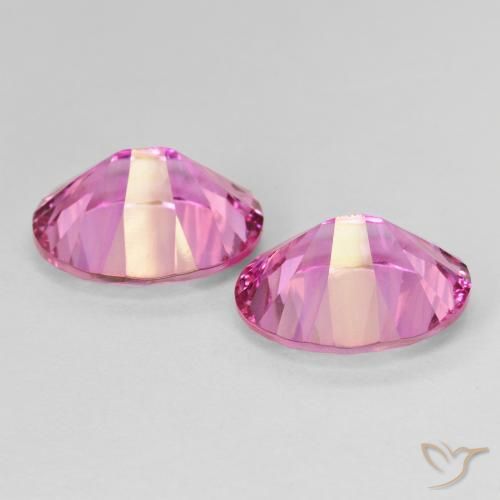 Gemme di Topazio mistico Rosa hot naturale da 10.74 ct, Ovale, VVS-VS