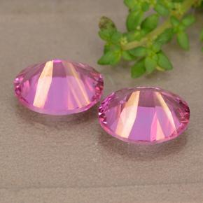 Gemme di Topazio mistico Rosa scuro naturale da 6.23 ct, Taglio ovale, VS