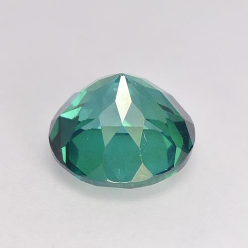 Topazio mistico Verde bluastro naturale da 2.58 ct, Taglio rotondo, VS