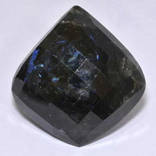 Nuummite Nero naturale da 44.30 ct, Forma fantasia, Opaco